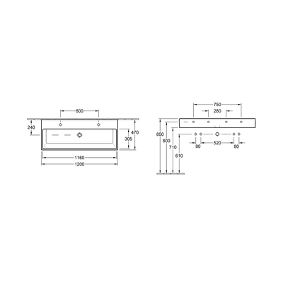 Memento 10 Double Wall Basin Argent Australia